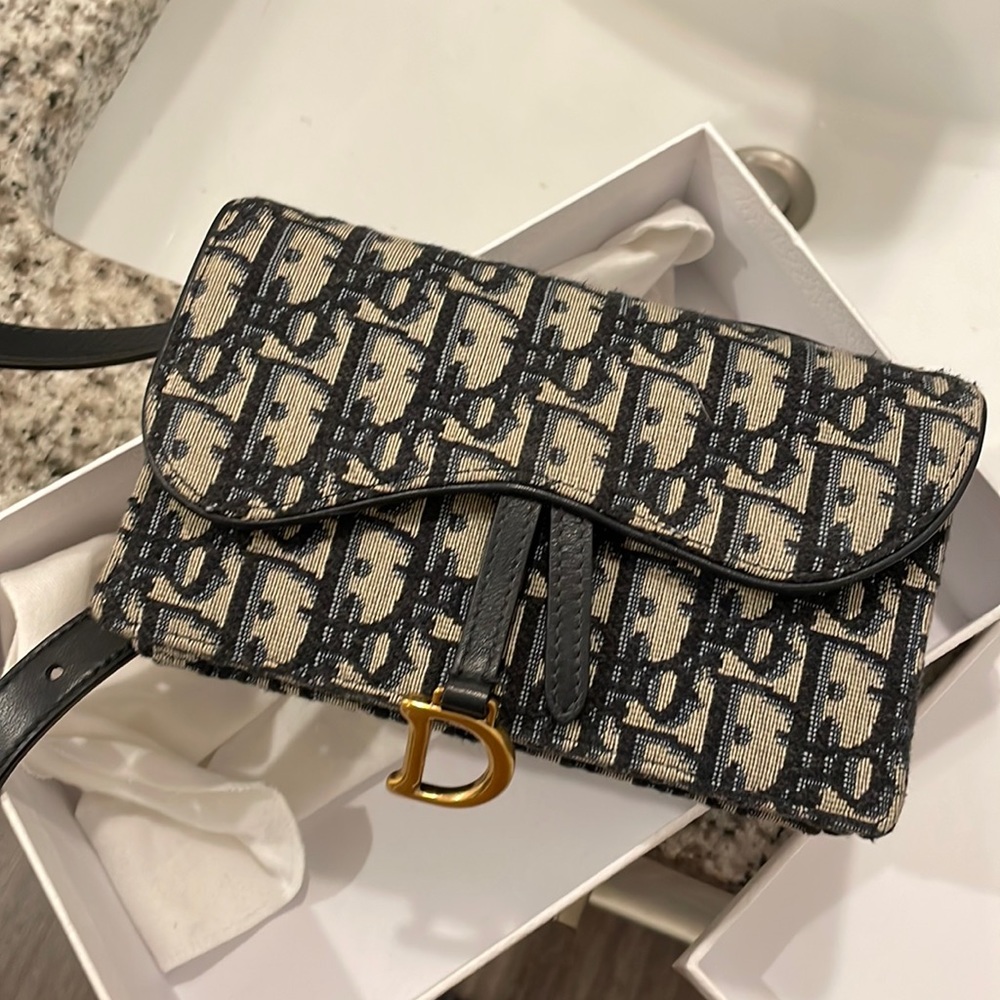 Christian Dior Logo Belt Bag